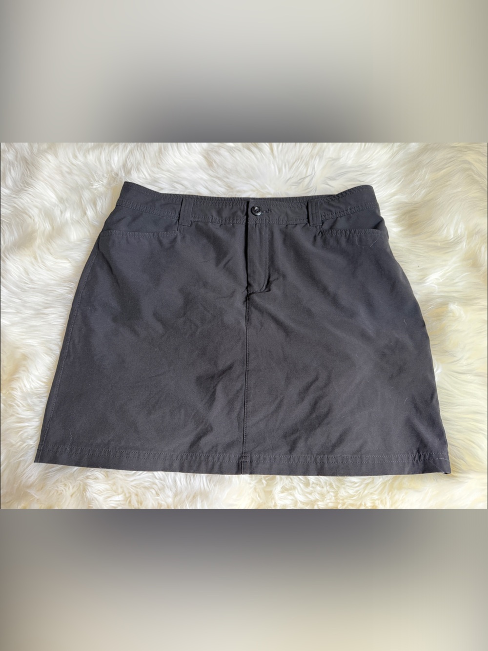 Classic Black A-Line Mini Skirt